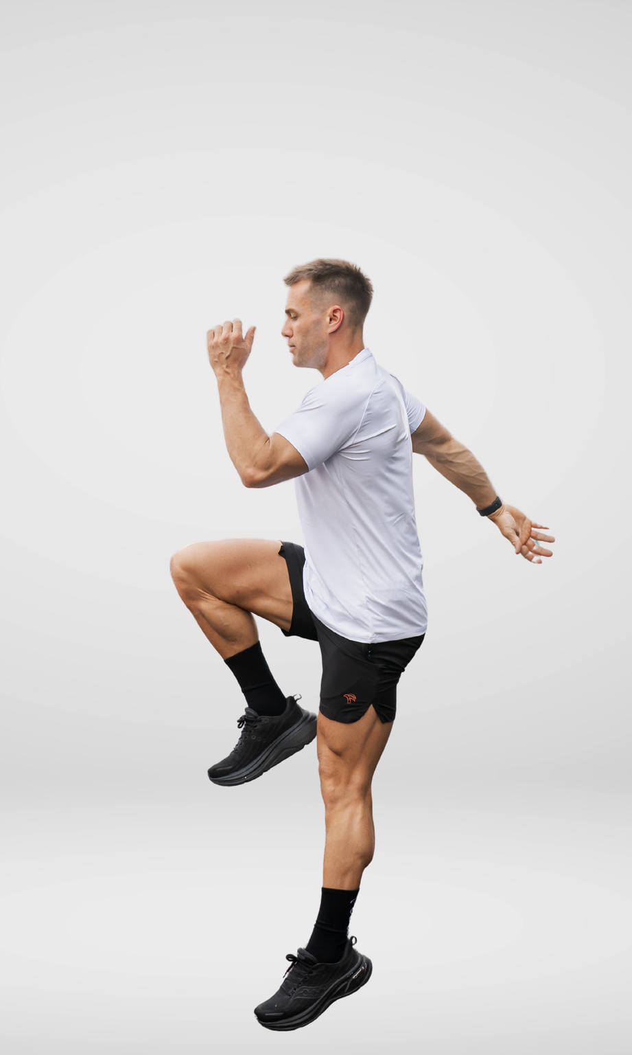 Ignite Training Set, White tee with Black shorts