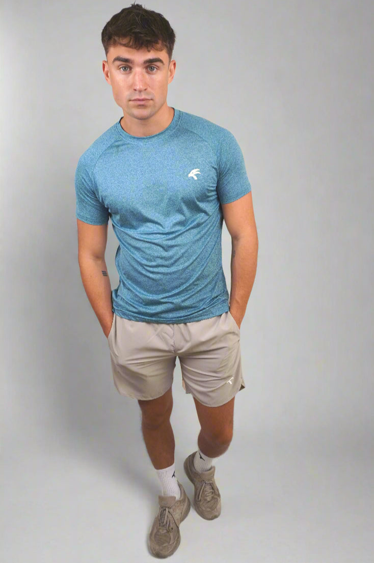 Vital Gym Tee Teal — Men's Performance T-Shirt Dubai UAE GCCO