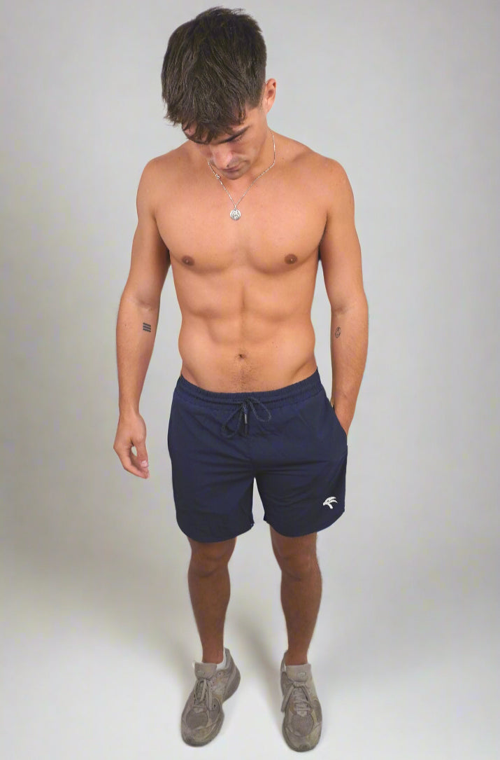 Repetition Shorts Blue — Men's Gym Shorts UAE GCCO