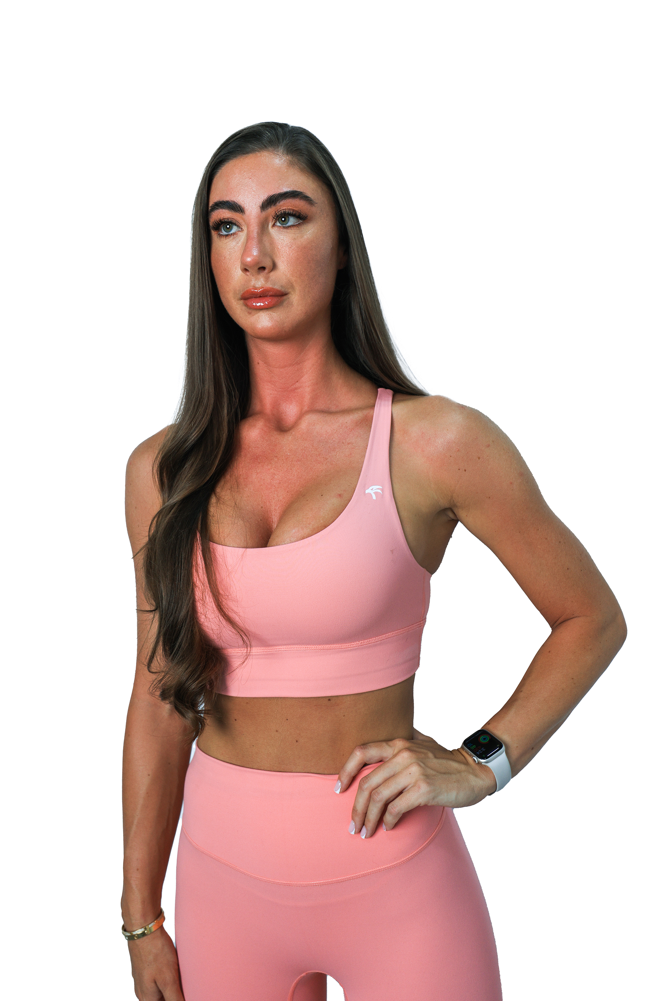 Core Sports Bra Pink — Women's Gym Bra UAE GCCO