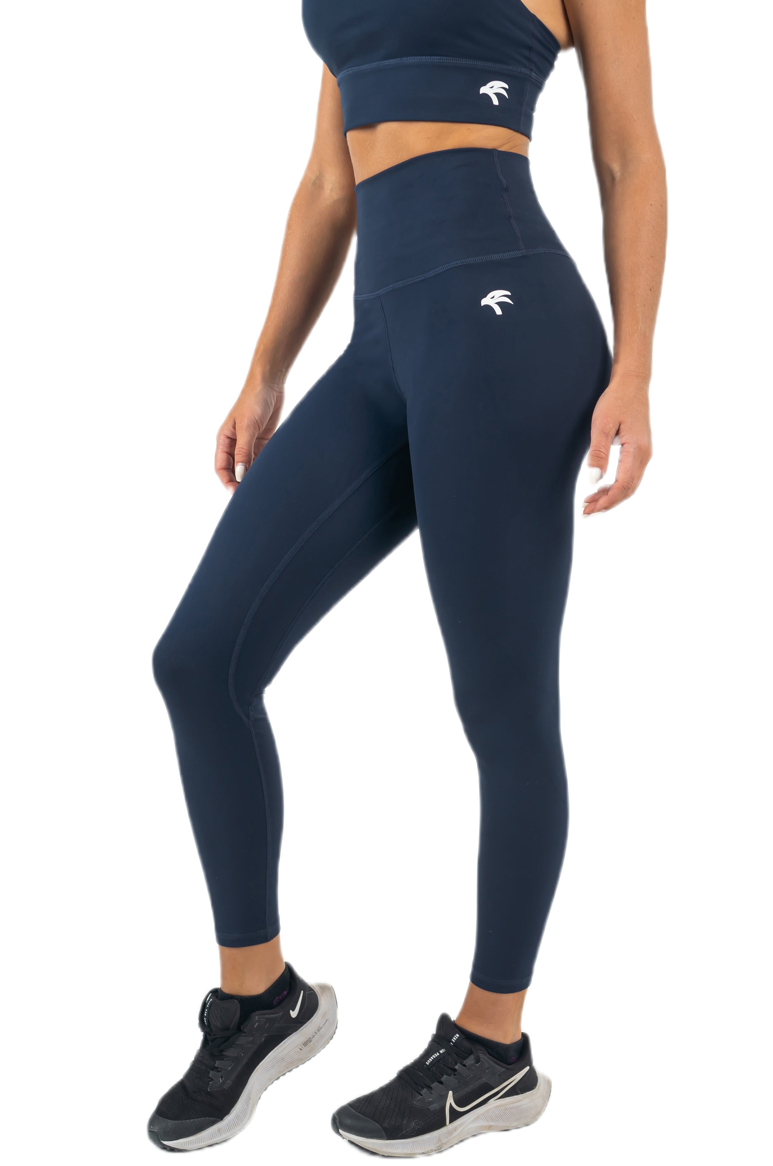 Core Leggings Blue — Women's Gym Leggings Dubai UAE GCCO