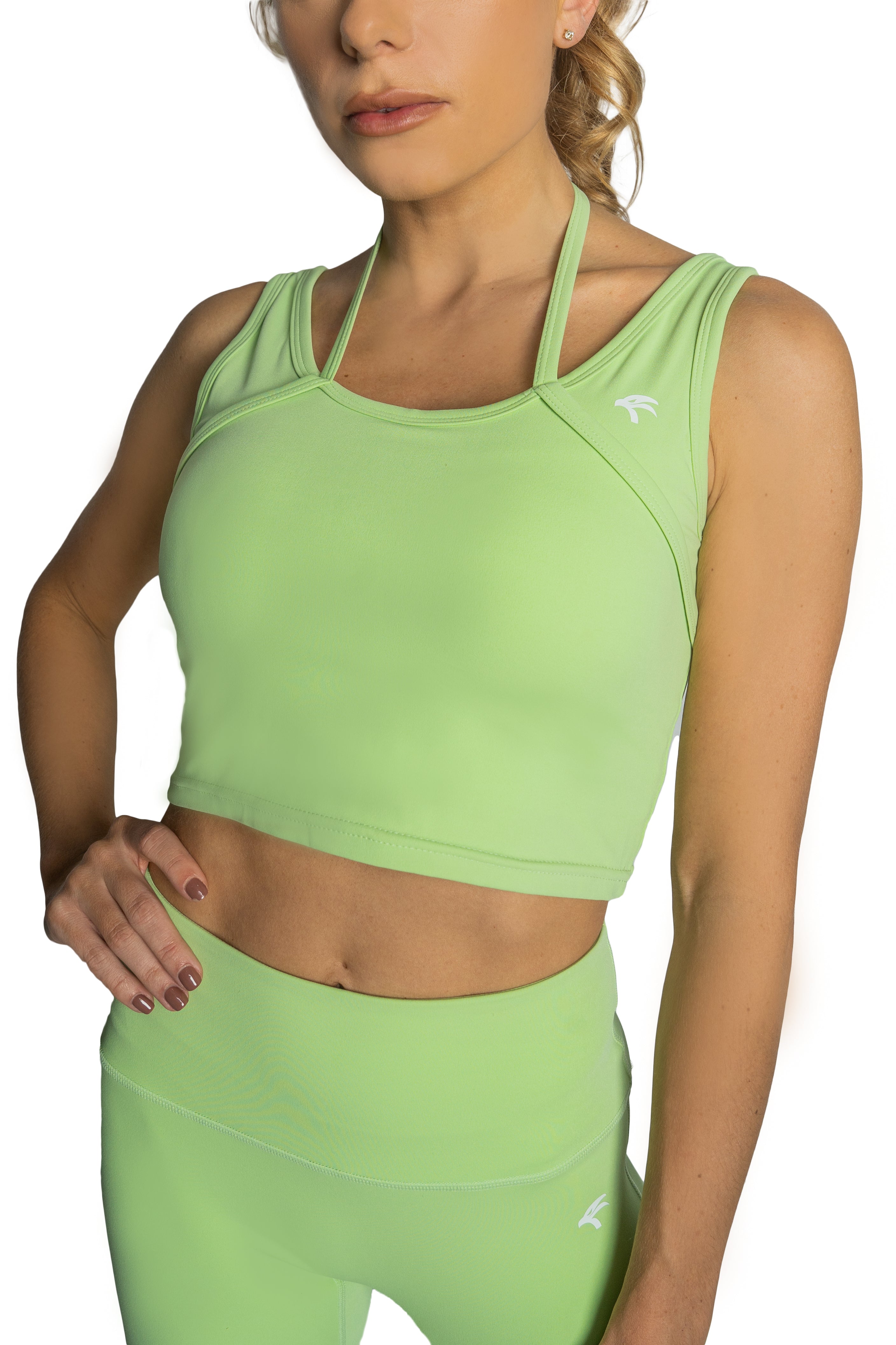Neon Green Bra — Women's Gym Bra Dubai UAE GCCO