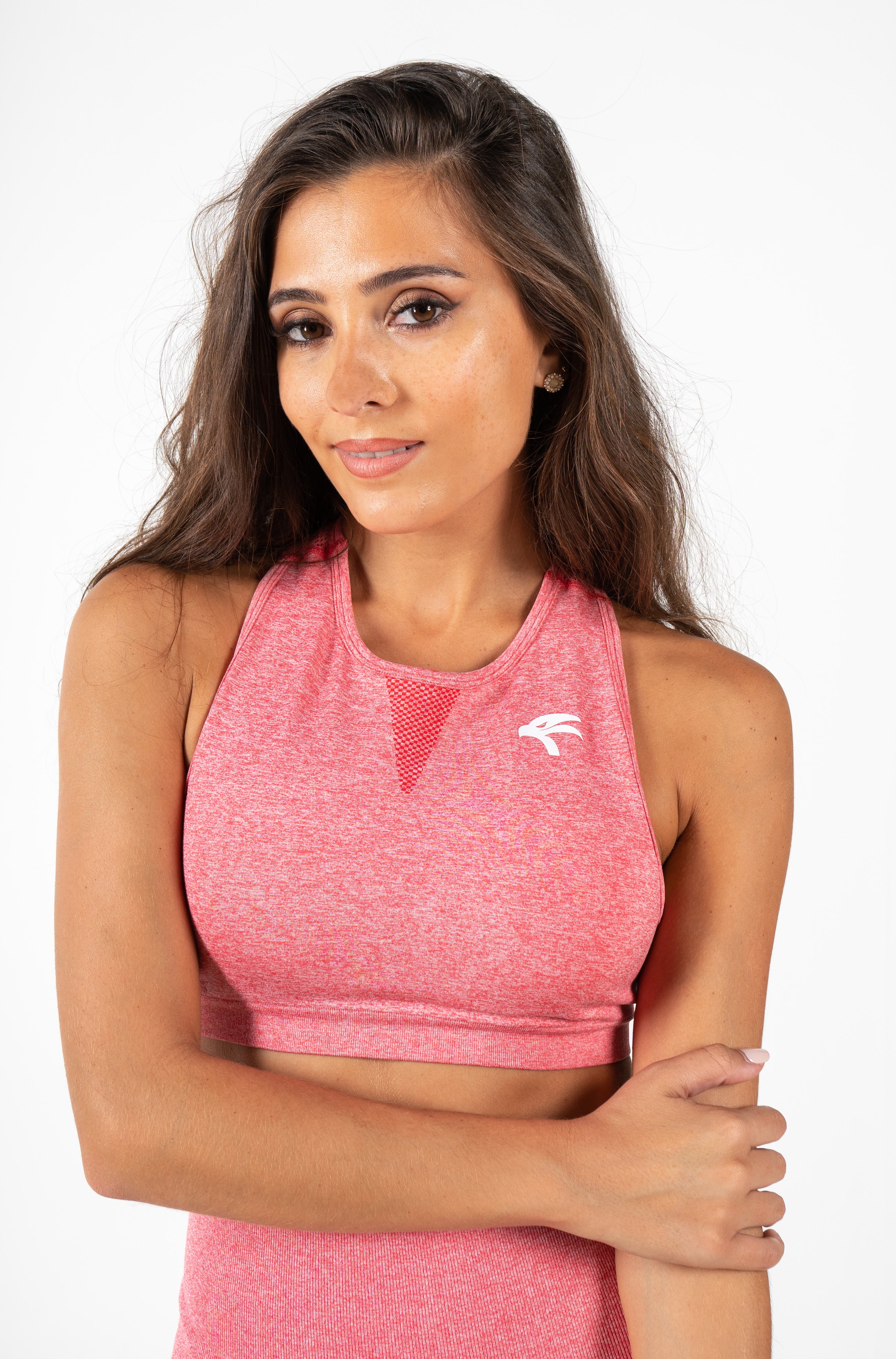 Blush Sports Bra Bubblegum Pink — Women's Gym Bra Dubai UAE GCCO