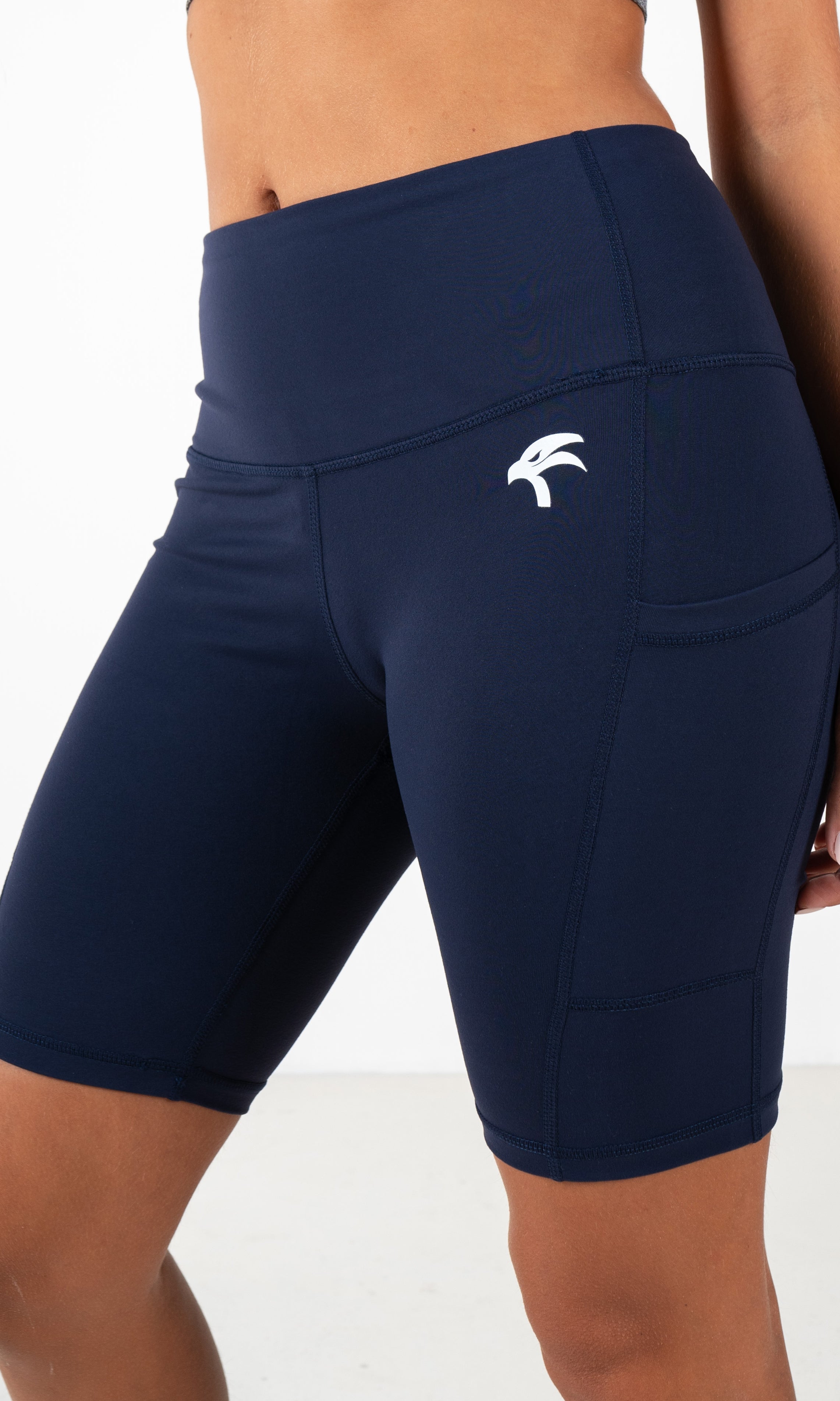 Ride Shorts Dark Blue — Women's Cycling Shorts UAE GCCO