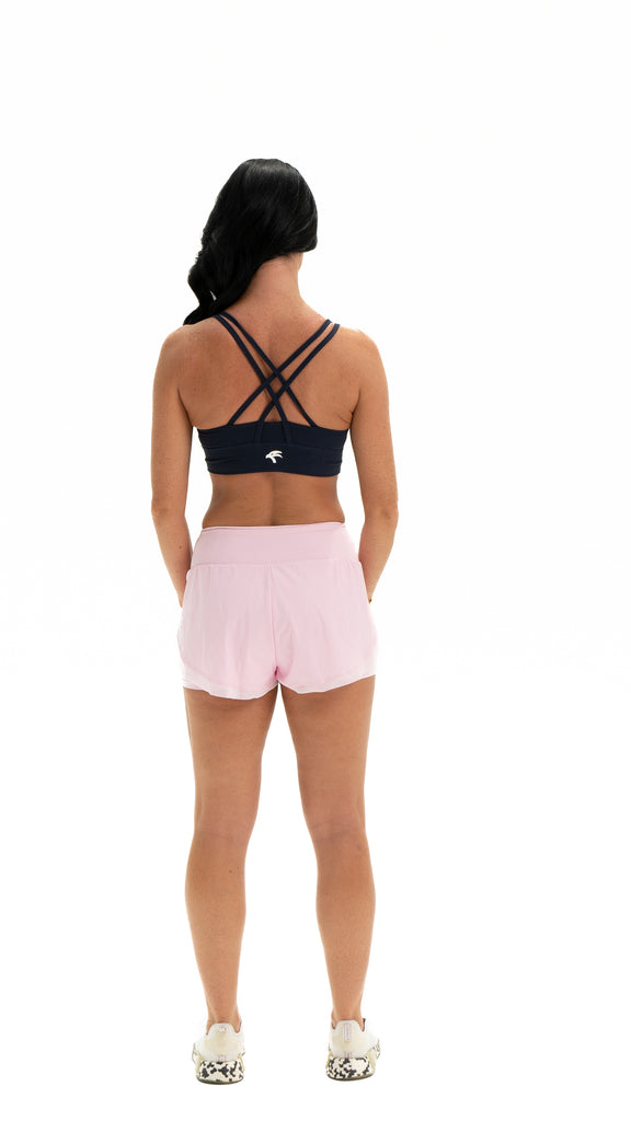 2 in 1 Shorts - Pastel Pink