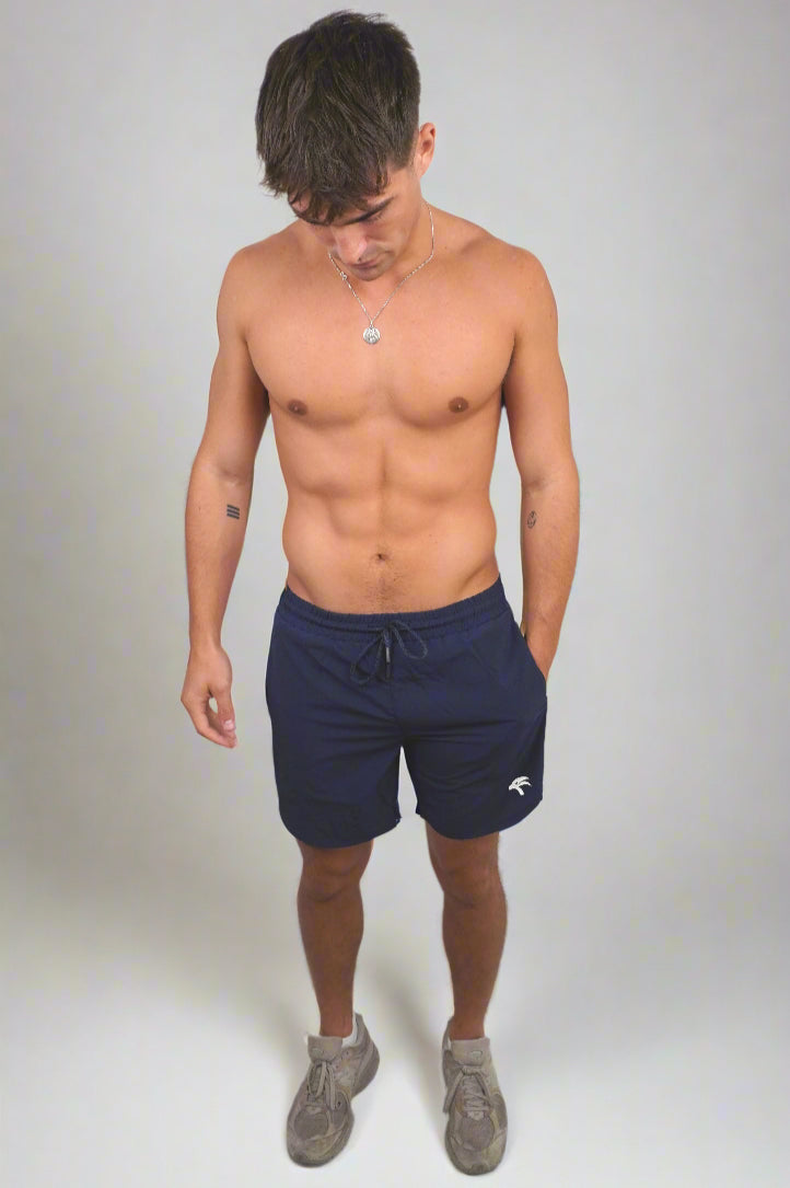 Repetition Shorts in Blue