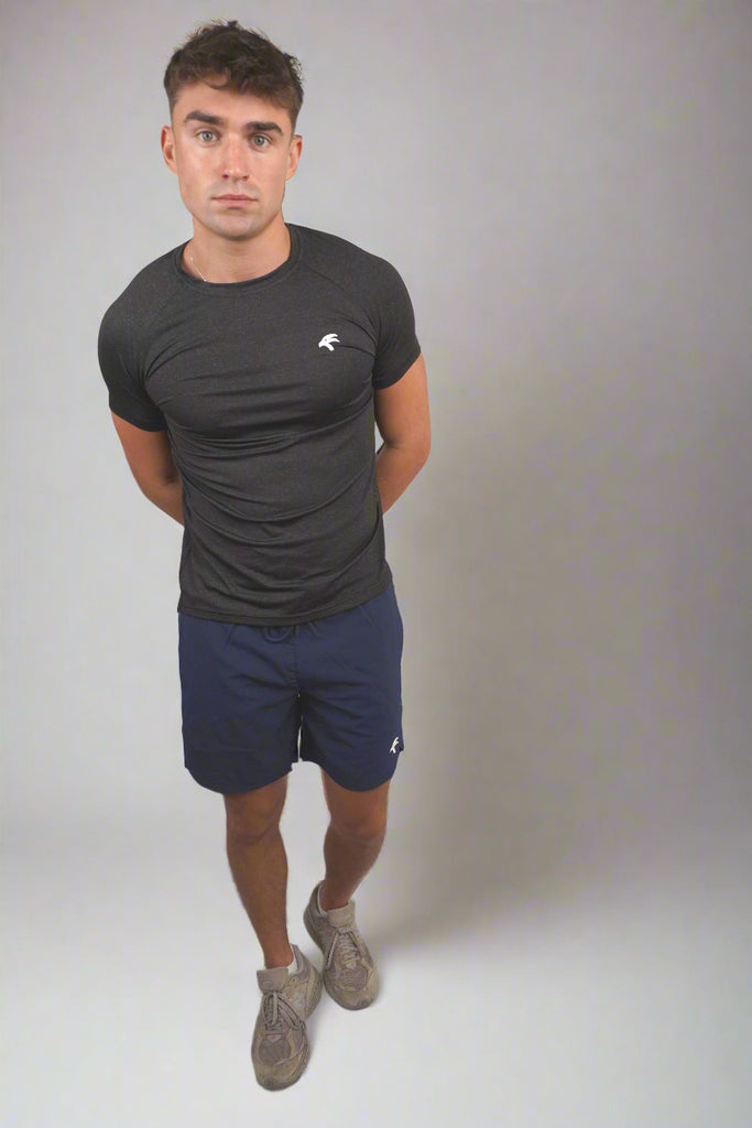 Flow Tee - Charcoal