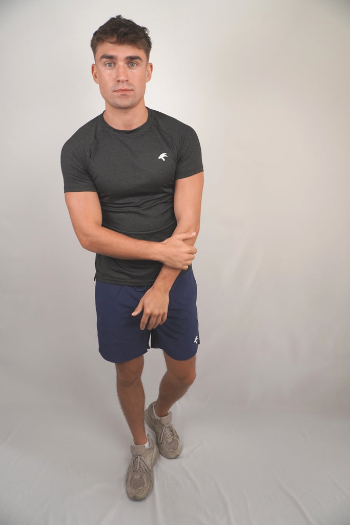 Flow Tee - Charcoal