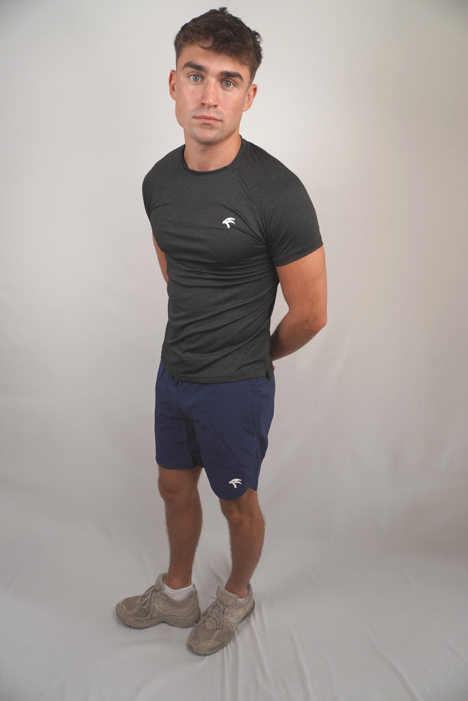 Flow Tee - Charcoal