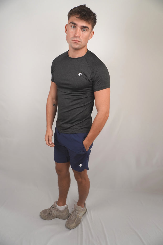Flow Tee - Charcoal
