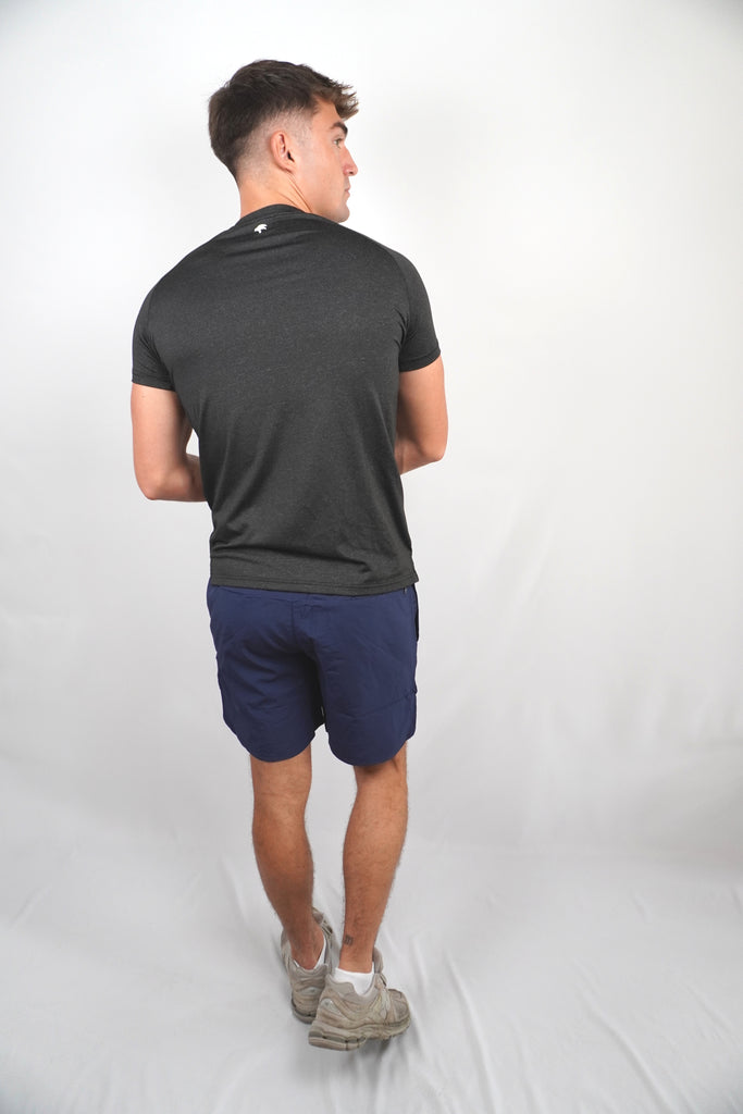 Flow Tee - Charcoal