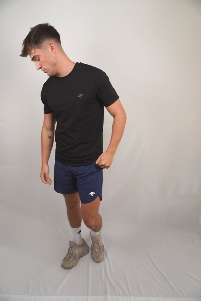 Men’s Relaxed Cotton Tee - Black