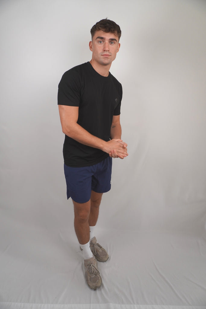 Men’s Relaxed Cotton Tee - Black
