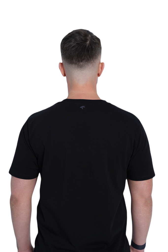 Men’s Relaxed Cotton Tee - Black