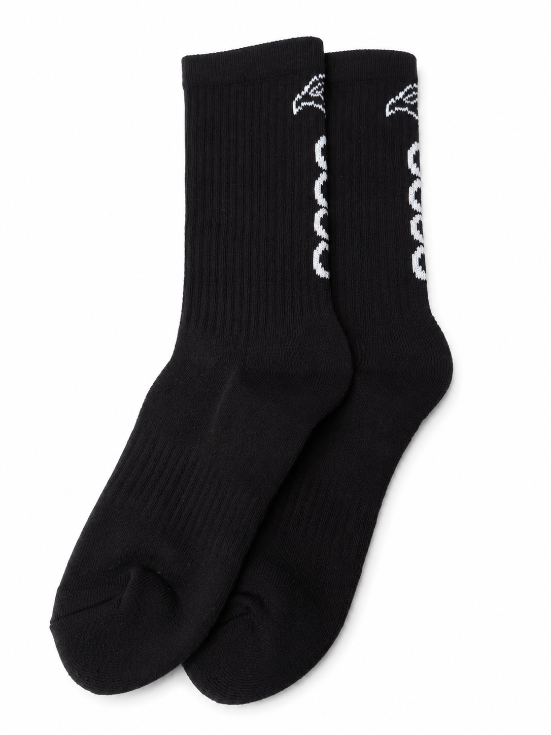 Crew Socks Black Pack of 3 — Gym Socks UAE GCCO