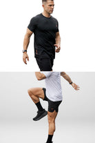 Matching set: tee and shorts