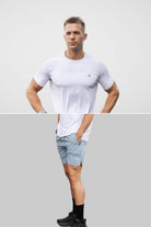 Matching set: tee and shorts