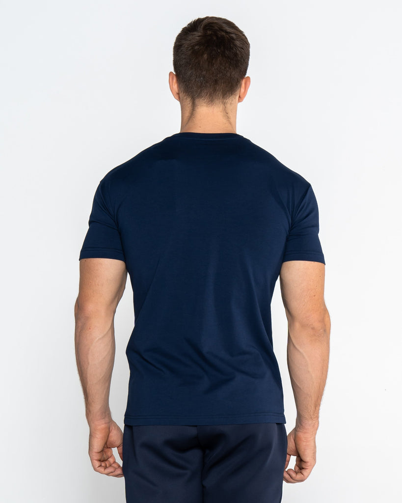 CORE TEE WORDING - BLUE